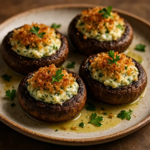Stuffed Portobello Mushrooms photo